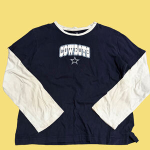 Y2k cowboys shirt